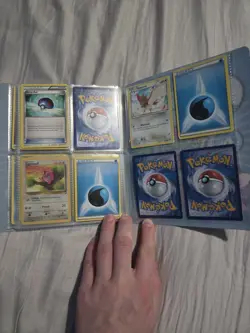 Old Pokemon Binder RARE CARDS - Image 3