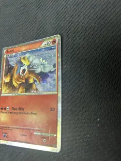 Entei HGSS20 Promo HeartGold SoulSilver Pokemon Card Holo Foil Rare PL - Image 2