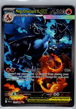 Mega Charizard X ex 125/094 SIR ME02: Phantasmal Flames - Pokemon Card - NM - Image 1
