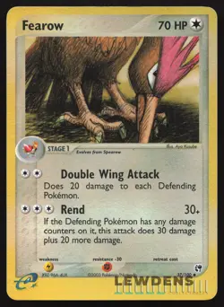 Fearow - e-Series - 74/100 - Reverse Holo - EX Sandstorm - Pokemon Card - Image 1