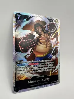 Monkey.D.Luffy Foil OP04-090 One Piece Card Game English NM+ - Image 3