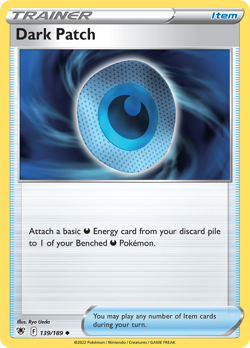 Dark Patch 139/189 Uncommon | Astral Radiance | Pokemon Card - Image 1