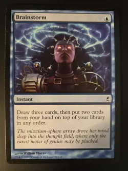 Brainstorm NM Conspiracy MTG FREE SHIPPING - Image 1