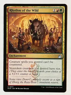 Rhythm of the Wild Ravnica Remastered Non-Foil MTG NM - Image 1