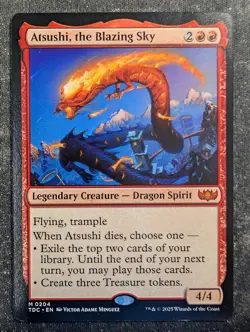 Atsushi, the Blazing Sky - Tarkir: Dragonstorm (MTG) - Image 1
