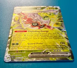 Forretress Ex #2 Pokemon Card - Paldean Fates 002/091 NM Double Rare Holo TCG - Image 3