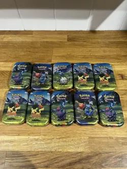 Pokemon TCG - Ascended Heroes - Mini Tins (10 Tins) - Brand New Sealed - Image 1