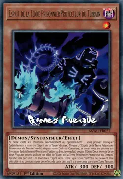 Yu-Gi-Oh! Esprit de la Terre Prisonnier Protecteur du terrain MZMI-FR027 VF/RARE - Image 1