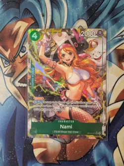 One Piece OP14 Lot - Nami Alt Art & Hawk-Eye Mihawk Gold DON!! +1000 - Image 3