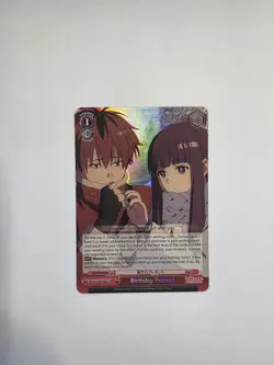 Weiss Schwarz Frieren Birthday Present SR English - Image 1