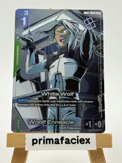 Gundam Card - White Wolf - GD02-106 C+ (Winner) - Image 1