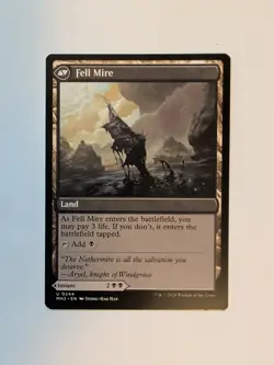 {1x} ~ Fell the Profane ~ NM MTG MH3 #0244 Regular Uncommon **Startropic** - Image 2