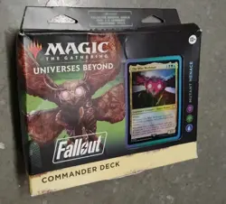 Universes Beyond: Fallout Commander Deck - Mutant Menace MTG Brand New Sealed 195166228532 - Image 2