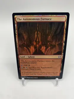 MTG The Autonomous Furnace Phyrexia: All Will Be One 247/271 foil Common - Image 1