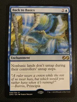 x1 Back to Basics R MTG Ultimate Masters M/NM, English - Image 1