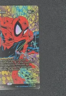 Arachnogenesis Borderless Foil Marvel's Spider-Man NM - Image 3