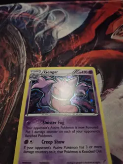 Pokemon Gengar XY Breakthrough Cosmo Holo 60/162 Pokemon TCG LP/MP - Image 2