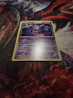 Pokemon Gengar XY Breakthrough Cosmo Holo 60/162 Pokemon TCG LP/MP - Image 3