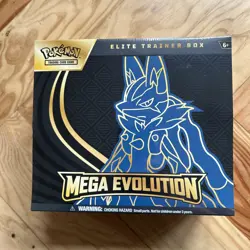 Pokemon TCG Mega Evolutions Lucario Elite Trainer Box ETB Sealed NEW - in hand. - Image 1