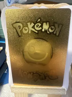 Pokemon Charizard & Blastoise Tag Team GX NM Gold Foil Fan Art - Image 3