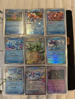 Pokemon Prismatic Evolutions Full Complete Base Set W/ Holos, Pokeball, Ex’s - Image 3