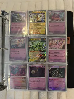 Pokemon Prismatic Evolutions Full Complete Base Set W/ Holos, Pokeball, Ex’s - Image 4
