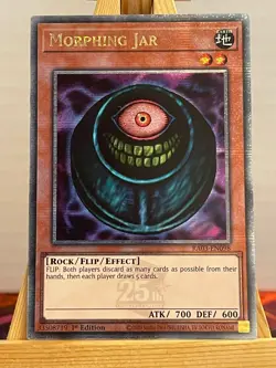 Verwandlungskrug RA03-EN098 Quarter Century Secret Rare Englisch NM YUGIOH - Image 1