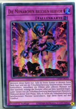 Yu-GI-OH Die Monarchen Brechen Hervor Ultra Rare GFTP-DE121 NEU! - Image 1