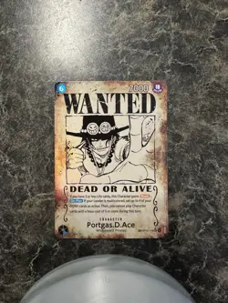 One Piece CCG Portgas D. Ace OP13-119 7000 Power Wanted Dead or Alive - Image 2