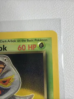 Pokemon TCG Dark Arbok Card 19/82 Unlimited Non-Holo - Mint/Near Mint - Image 4