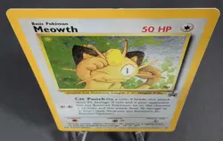 Pokemon 2000 Promo Black Star Game Boy #10 Meowth-Holo Card - Image 4