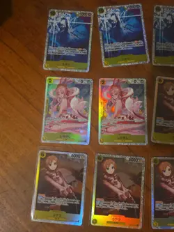 47x japanese one piece super rare YELLOW SR card lot assorted sets - Image 4