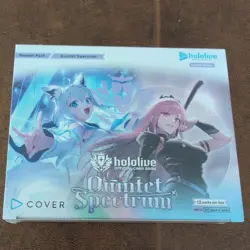 ENGLISH Hololive Card Game BP02 Quintet Spectrum Booster Box FACTORY SEALED^ - Image 1