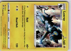 Luxray 062/192 Holo Sword Shield Rebel Clash Pokemon Card Trading Card TCG - Image 5