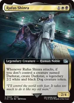 Rufus Shinra EXTENDED - 0503 - Uncommon - Final Fantasy FIN MTG - Image 1