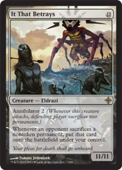 1 x It That Betrays - Rise of the Eldrazi - Heavy Play - MTG - Image 1
