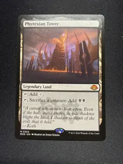 Phyrexian Tower - Near Mint - Modern Horizons 3 MtG - Image 1