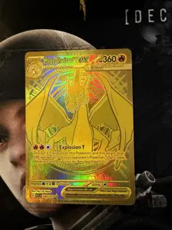 Mega Charizard Y ex ASC EN 294/217 GOLD Hyper Rare Pokemon Ascended Heroes - Image 1