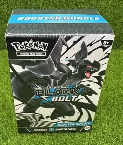 Pokemon Scarlet & Violet Black Bolt Booster Bundle NEW SEALED - Image 1