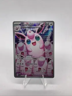 2025 Pokemon Phantasmal Flames Wigglytuff Illustration Rare #105/094 - Image 1