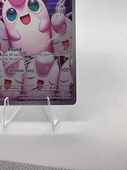 2025 Pokemon Phantasmal Flames Wigglytuff Illustration Rare #105/094 - Image 5