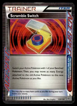 Black & White - Plasma Storm Scramble Switch #129 - Image 1