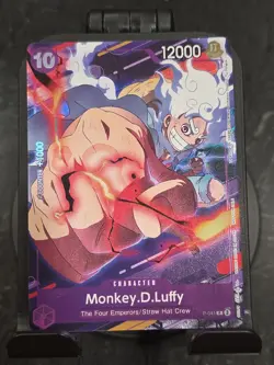 One Piece Monkey D Luffy P-041 EMOTION Exhibition Promo - Image 1