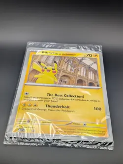 Sealed Pikachu At The Museum Pokemon Card TCG Natural History Museum Promo - Image 1