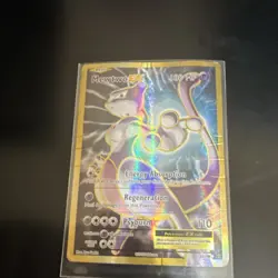 Pokemon Mewtwo EX Full Art 103/108 Evolutions Ultra Rare Holo 180 HP Card - Image 1