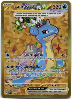 Lapras ex - Promo SV: Scarlet & Violet Promo Cards SVP Water Holo 164 NM - Image 1