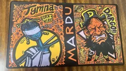 Goldsabertooth Tymna/Dargo Mardu Playmat Serialized #3/50 Magic the Gathering - Image 1