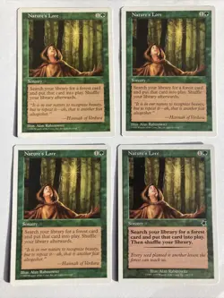 Nature's Lore 4x 5th Edition Starter 1999 MTG x4 NM/LP - Image 1