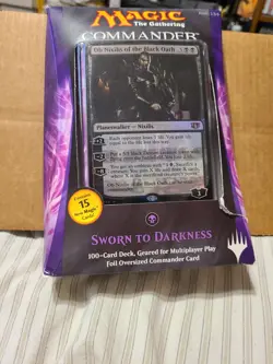 MTG Magic Sworn Into Darkness Commander 2014 Factory Sealed Deck SEEPICS - Image 1