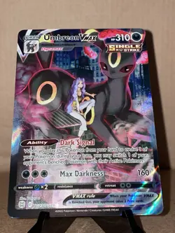 2022 Pokemon SWSH Brilliant Stars Umbreon Vmax Ultra Rare TG23/TG30 - Image 1